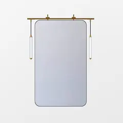 Зеркало с подвесками Aurora LED PikArt, арт. 38471-1