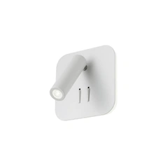 Бра REDO 01-1491 QUDA White + USB