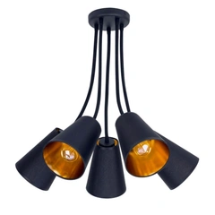 Люстра TK-Lighting WIRE GOLD 828