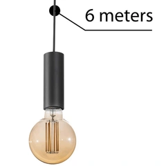 Светильник Azzardo Ziko E27 black 6 meters AZ3116