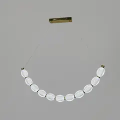 Люстра Linef MJ343 MJ344-L900 AB+CL