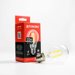LED лампа ETRON Filament 1-EFP-107 A60 10W 3000K E27