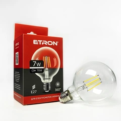 LED лампа ETRON Filament 1-EFP-162 G95 E27 7W 4200K