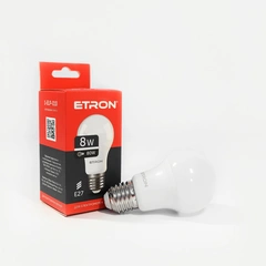 LED лампа ETRON Light 1-ELP-010 A55 8W 4200K E27