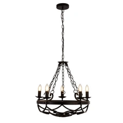 Люстра Searchlight CARTWHEEL 8905-5BK