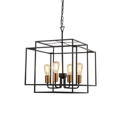 Люстра Searchlight CRATE 4634BK