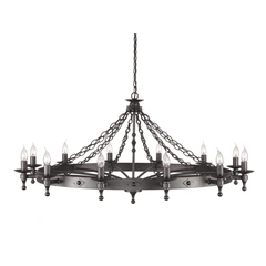 Люстра Elstead WARWICK WR12 GRAPHITE