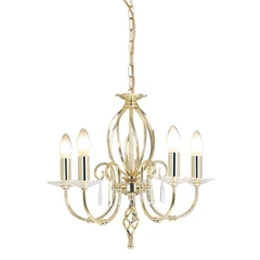 Люстра Elstead Aegean AG5 POL BRASS