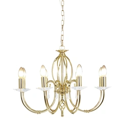 Люстра Elstead Aegean AG8 POL BRASS
