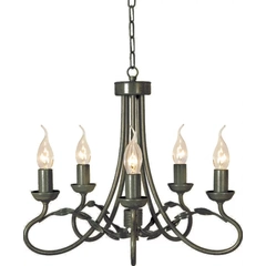 Люстра Elstead Olivia OV5 BLK/GOLD