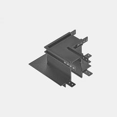 З'єднувач вбудований L-подібний LTX IN_LINE CORNER R HR 06.R90HR.BK