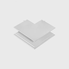 З'єднувач накладний зовнішній LTX IN_LINE CORNER S OUT 06.S90OUT.WH