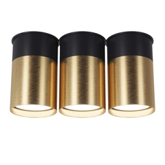 Точковий світильник Pikart BP BLACK/WHITE GOLD 25606-2