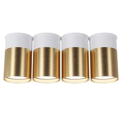 Точечный светильник Pikart BP BLACK/WHITE GOLD 25624-4