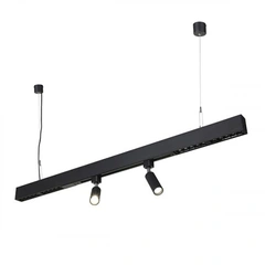 Підвісний світильник Laguna Lighting 44163-34 20W + 2x7W LED 4000K чорний