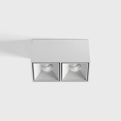 Накладной светильник LTX BLOCK LED 2x10W, 3000K (02.8020.20.830.WH)
