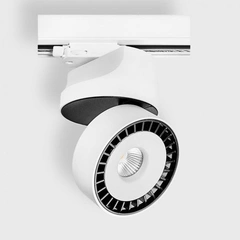 Трековий світильник LTX EYE 3F LED 12W, 3000K (04.0500.12.830.WH)