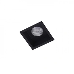 Точечный встроенный светильник AZzardo MILET black AZ4076