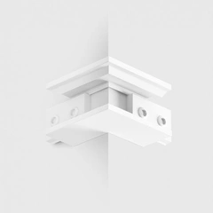 З'єднувач накладна стель-стіна зовнішній LTX MINI LINE42 CORNER S OUT білий (07.S90OUT.WH)