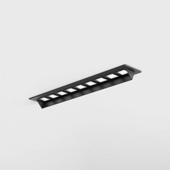 Світильник вбудований LTX VARIO WALL WASHER 218 LED 10W 3000К (01.2185.10.930.BK)