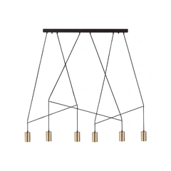 Люстра Nowodvorski 7955 Imbria GU10 6x10W IP20 Bl