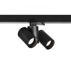 Трековый светильник AZzardo MEGARA TRACK 3 LINE GU10 BK AZ4443