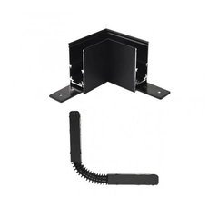 Углове з'єднання AZzardo TRACK MAGNETIC CORNER 90 + FLEX BK AZ4679
