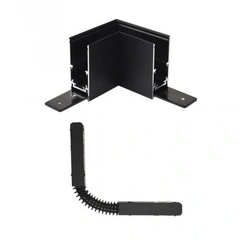 Углове з'єднання AZzardo TRACK MAGNETIC CORNER 90 + FLEX BK AZ4679