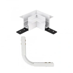 Углове з'єднання AZzardo TRACK MAGNETIC CORNER 90 + FLEX GIPS WH AZ4682