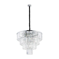 Люстра Nowodvorski 7615 Cristal E14 12x40W IP20 Silver