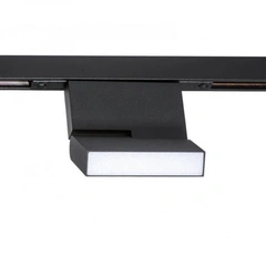 Магнітний трековий світильник AZzardo ALDO TRACK MAGNETIC 12W MILKY120 3000K BK AZ4625