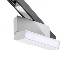Магнітний трековий світильник AZzardo ALDO TRACK MAGNETIC 12W MILKY120 3000K WH AZ4626