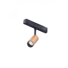 Магнитный трековый светильник AZzardo NIKKI TRACK MAGNETIC 3W 3000K GO/BK AZ4591