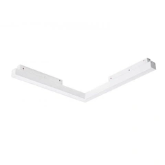Магнітний трековий світильник AZzardo SAGA TRACK MAGNETIC CORNER A 24W MILKY120 3000K WH AZ4614
