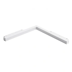 Магнітний трековий світильник AZzardo SAGA TRACK MAGNETIC CORNER B 24W MILKY120 4000K WH AZ4620