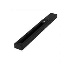 Шинопровід 1,5м 1 фаза AZzardo TRACK 1 LINE SET + END POWER + END CAP BK AZ4725
