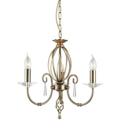 Люстра Elstead Aegean AG3 AGED BRASS