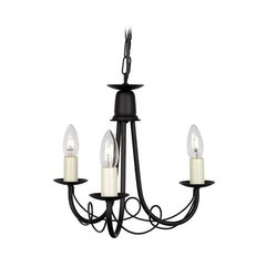 Люстра Elstead Minster MN3 BLACK