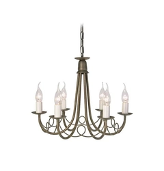 Люстра Elstead Minster MN6 BLK/GOLD