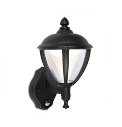 Вуличний світильник Lutec Unite 5260103012 (2601-PIR-3K bl)