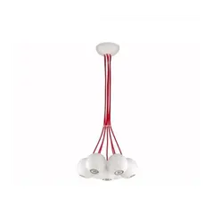 Люстра Nowodvorski BUBBLE WHITE-RED 6026