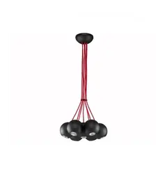 Люстра Nowodvorski BUBBLE BLACK-RED 6148