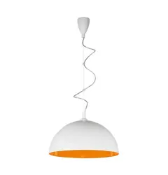 Люстра Nowodvorski HEMISPHERE WHITE-ORANGE FLUO 6375