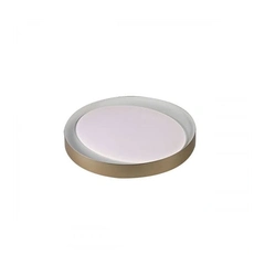 Настенно-потолочный LED-светильник Ultralight UL4100 d490 2*48W золотой с пультом ДУ