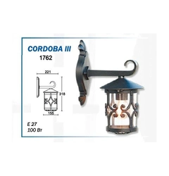 Вуличний світильник Ultralight 1762 Cordoba III