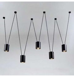 Люстра DOHAR VIWIN (black) 9023