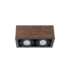 Точковий світильник Nowodvorski 7650 Box es111 GU10, ES111 2x15W IP20 Brown