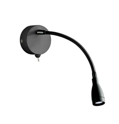 Бра Searchlight FLEXY WALL 9917BK