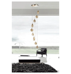Люстра AZzardo AMBER MILANO 9 AZ4014