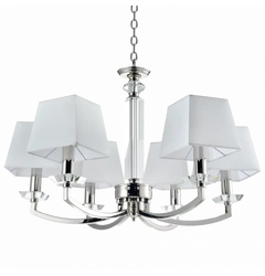 Люстра CosmoLight DUBAI P06346NI-WH